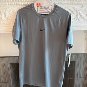 Nike Men's Short Sleeve Blue Tee